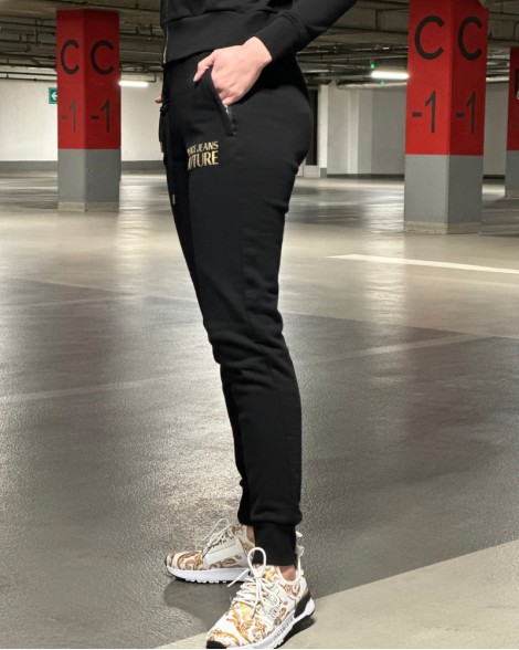 Tepláky dámské Versace Jeans Couture černé